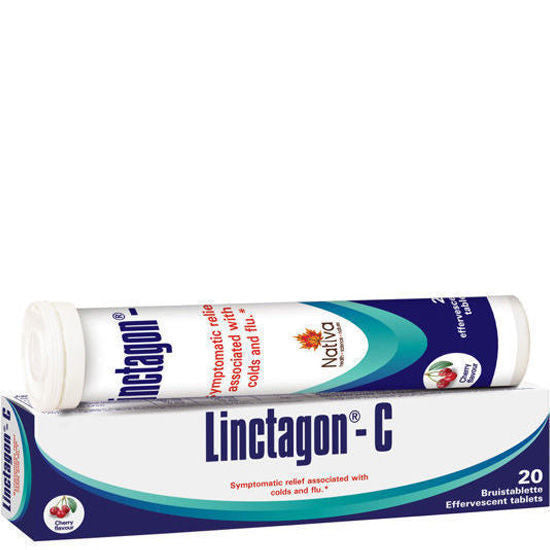Linctagon-C packaging with a white background